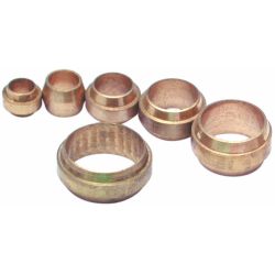 Brass Stepped Olives, Assorted Pack