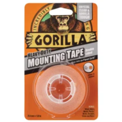 HEAVY DUTY MOUNTING TAPE (CRYSTAL CLEAR) 1.5M