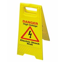 High Voltage Floor Sign