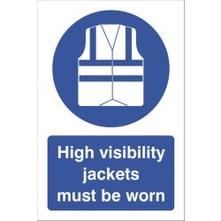 High Vis Jackets Must Be Worn