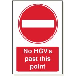No HGVs Past This Point