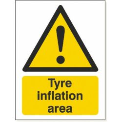 Tyre Inflation Area Sticker