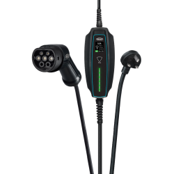 EV PORTABLE CHARGING CABLE UK TYPE 2 5M