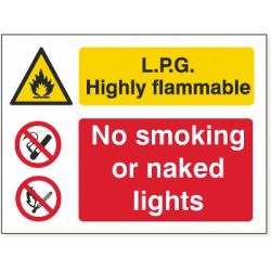 LPG No Smoking