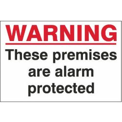 Warning Premises Alarm