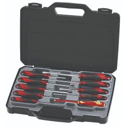 Screwdriver Set - Flat, Phillips & Pozi type