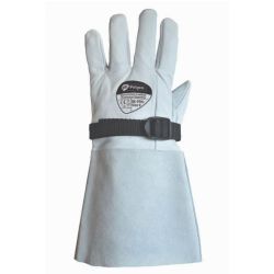 E V Leather Gauntlet Overglove